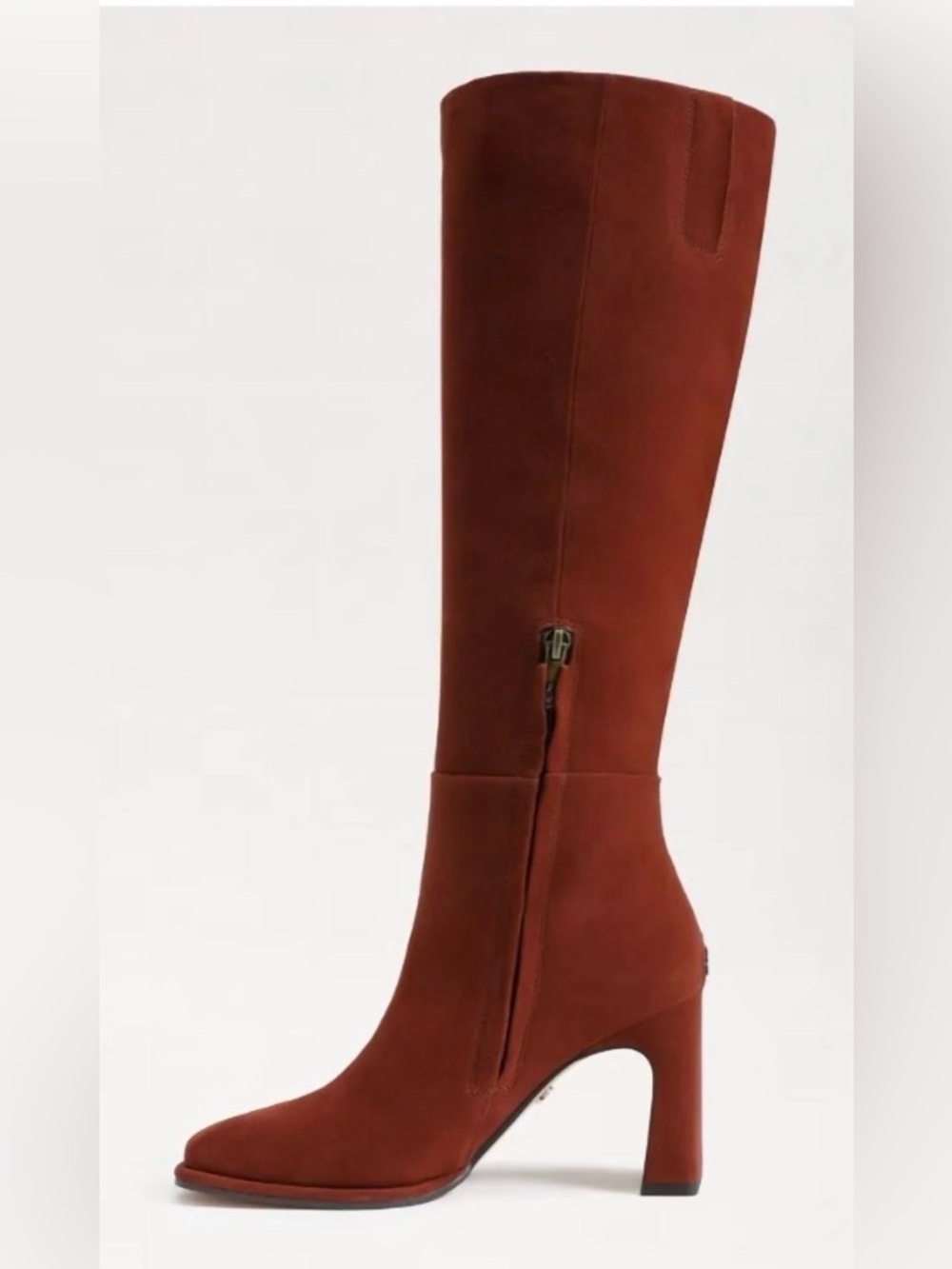 Sam Edelman Isabel knee high boots -brown suede 7.5 - Picture 11 of 13